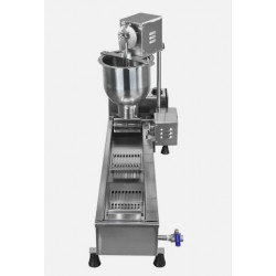 Máquina automática para hacer donas con freidora y 3 juegos de moldes.