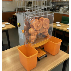 Exprimidor Automático de Naranjas Comercial con Engranajes Refozados