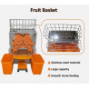Exprimidor Automático de Naranjas Comercial con Engranajes Refozados