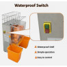 Exprimidor Automático de Naranjas Comercial con Engranajes Refozados