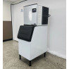 Nueva máquina comercial de hielo, capacidad de 350 libras, certificaciones NSF y ETL.