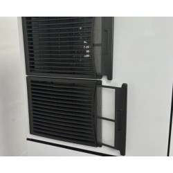 Nueva máquina comercial de hielo, capacidad de 350 libras, certificaciones NSF y ETL.