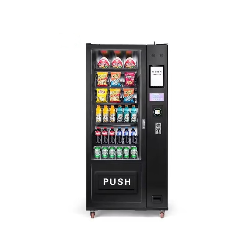 Máquina Expendedora Inteligente Automática, Kiosco de Venta de Bebidas y Aperitivos