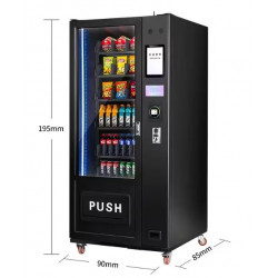 Máquina Expendedora Inteligente Automática, Kiosco de Venta de Bebidas y Aperitivos