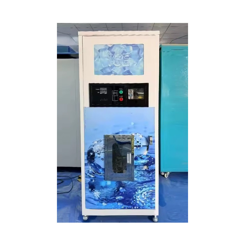 Máquina Expendedora de Hielo Automática de Autoservicio Para Exteriores