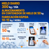 Máquina Expendedora de Hielo Automática de Autoservicio Para Exteriores