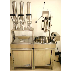 Máquina Automática Comercial de Churros Electrica con 3 Rellenadores