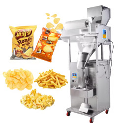Máquina Empacadora Vertical Totalmente Automática para Llenado de Snacks